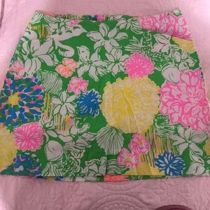 Lilly Pulitzer hibiscus stroll skort perfect